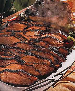 A beef brisket is composed of